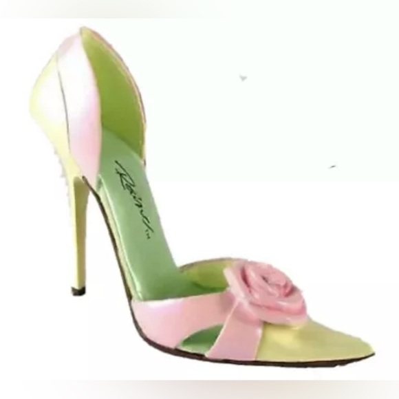 Brand New RARE Just The Right Shoe ‘STEADFAST ROSE’ by Raine - #J120120 - Picture 6 of 6